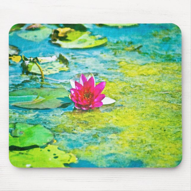 Alfombrilla De Ratón Water Lily Lilypad (Frente)