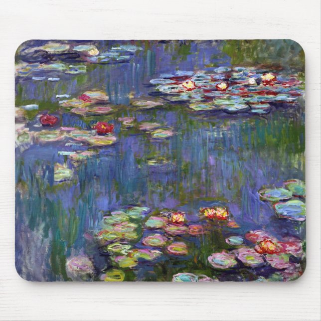 Alfombrilla De Ratón Water Lily Pond, Monet (Frente)