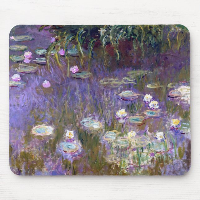 Alfombrilla De Ratón Water Lily Pond, Monet (Frente)