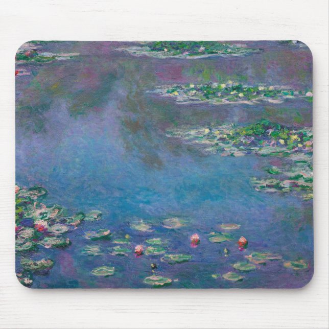Alfombrilla De Ratón Water Lily Pond, Monet (Frente)