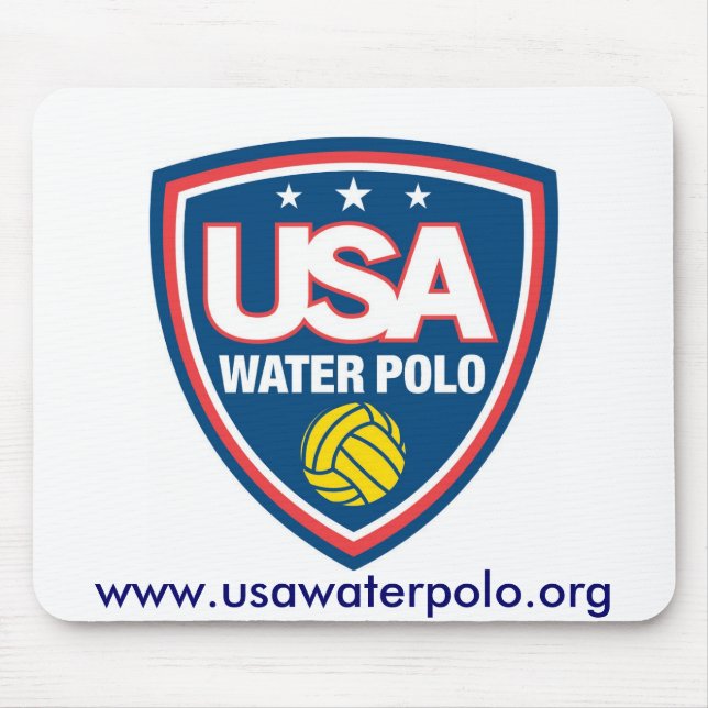 Alfombrilla De Ratón Water polo de los E.E.U.U. Mousepad (Frente)