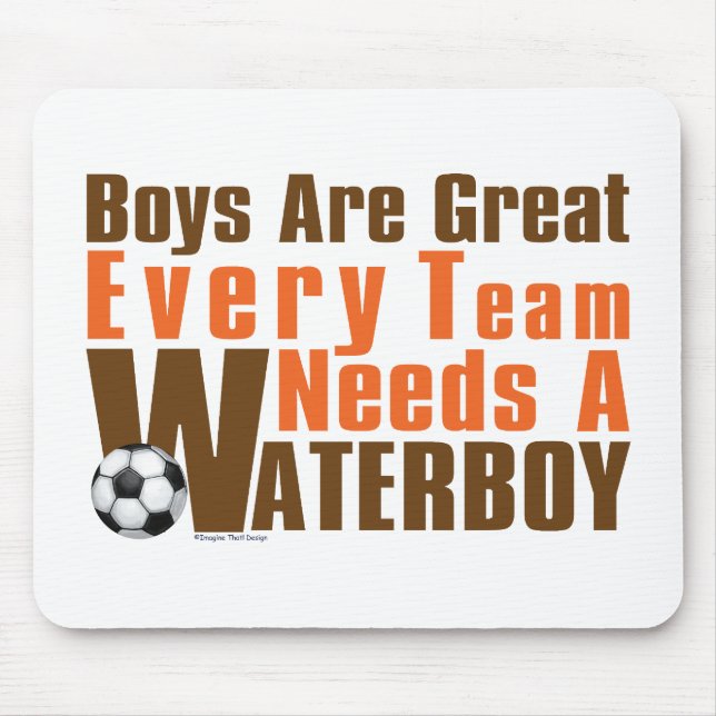 Alfombrilla De Ratón Waterboy Soccer (Frente)