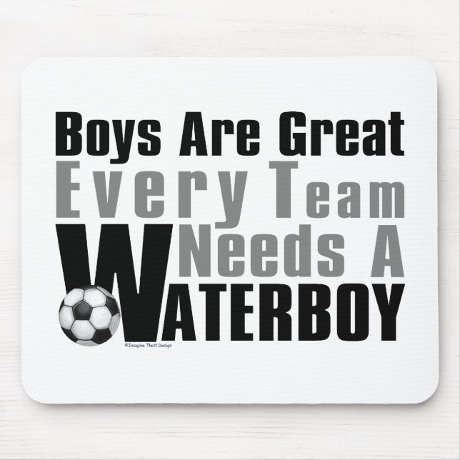 Alfombrilla De Ratón Waterboy Soccer (Frente)
