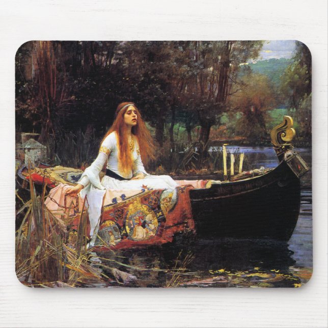Alfombrilla De Ratón Waterhouse La almohadilla del ratón Lady de Shalot (Frente)