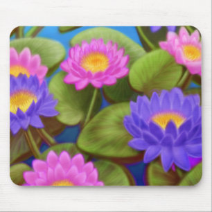 Alfombrilla De Ratón Waterlilies Mousepad