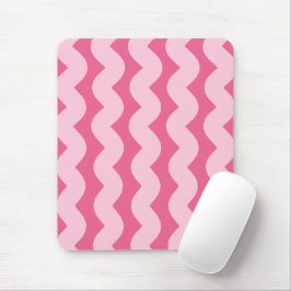 Alfombrilla De Ratón Wave No. 4 - Mouse Pad (Hot Pink)