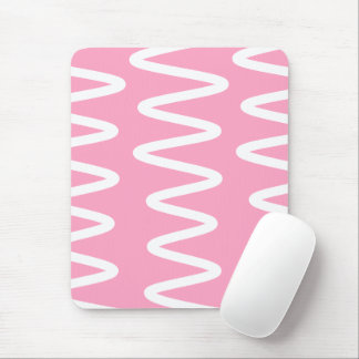 Alfombrilla De Ratón Wave No. 6 - Mouse Pad (Flamingo Pink)