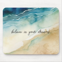 Alfombrilla De Ratón Waves del océano playa