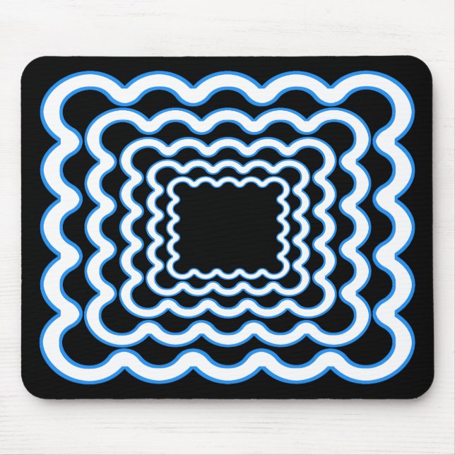Alfombrilla De Ratón Wavy Frames Mousepad (Frente)