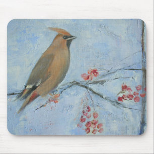 Alfombrilla De Ratón Waxwing
