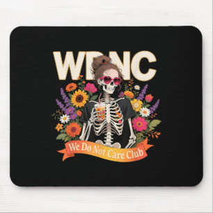 Alfombrilla De Ratón Wdnc Skeleton Chica No Nos Importa Club _1