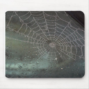 Alfombrilla De Ratón Web de araña de Halloween Mousepad