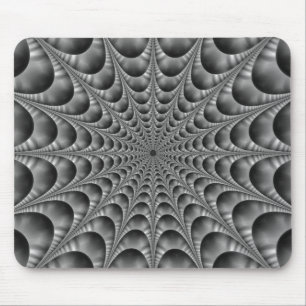 Alfombrilla De Ratón Web en blanco y negro