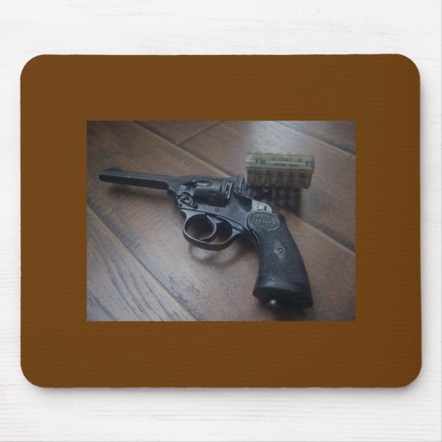 Alfombrilla De Ratón Webley .38 Mousepad (Frente)
