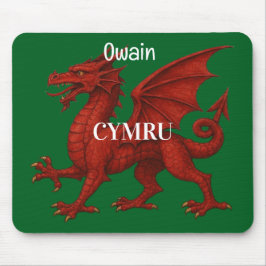 Alfombrilla De Ratón   Welsh dragon Mousepad