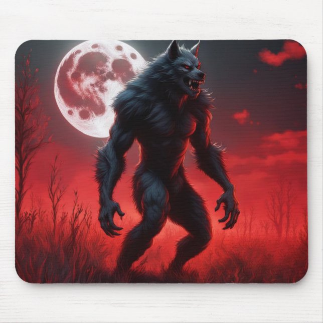 Alfombrilla De Ratón Werewolf (Frente)