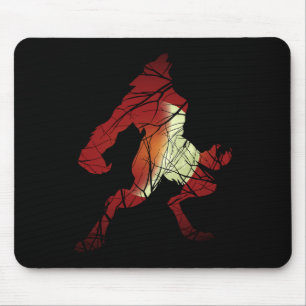 Alfombrilla De Ratón Werewolf Wolf Moon Werewolf Silhouette Halloween C