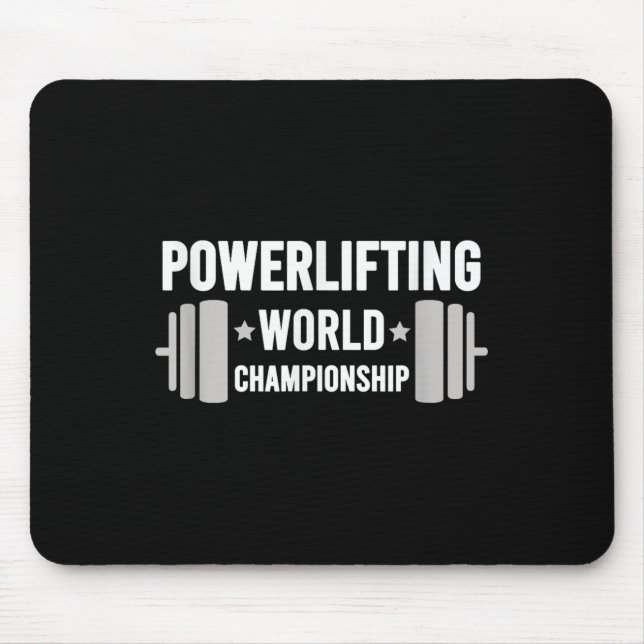 Alfombrilla De Ratón Werlifter Motivational Gym Werlifting World Chamon (Frente)
