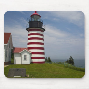 Alfombrilla De Ratón West Quoddy Head Lighthouse State Park es el