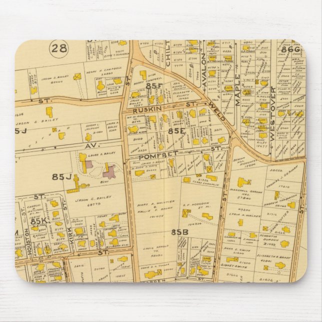 Alfombrilla De Ratón West Roxbury, Massachusetts 2 (Frente)