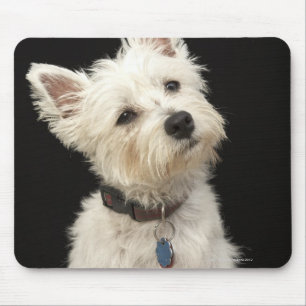 Alfombrilla De Ratón Westie (West Highland terrier) con cuello