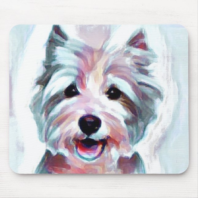 Alfombrilla De Ratón Westie Wonders (Frente)