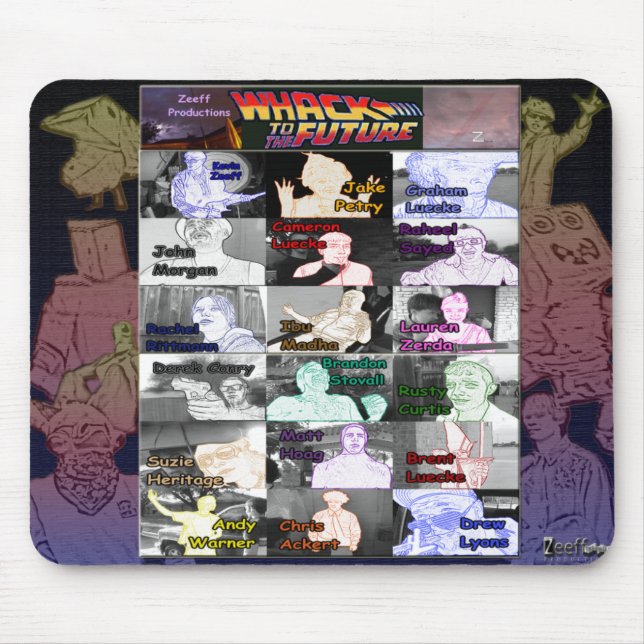 Alfombrilla De Ratón Whack 3 echado: El MousePad (Frente)