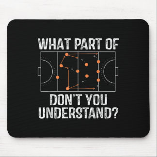 Alfombrilla De Ratón What Part Of Dont You Understand Field Hockey Coac