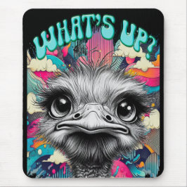 Alfombrilla De Ratón Whats Up? Ostrich - Mouse Pad