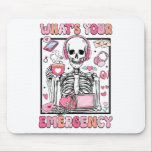 Alfombrilla De Ratón What's Your Emergency Valentines Day 911 Dispatche<br><div class="desc">What's Your Emergency Valentines Day 911 Dispatcher Skeleton</div>