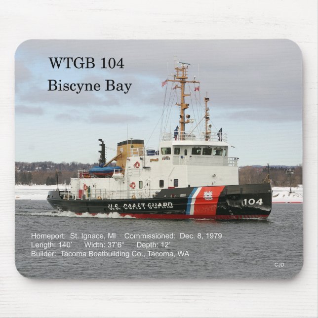 Alfombrilla De Ratón WhatsGB 104 Biscyne Bay mousepad (Frente)
