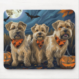 Alfombrilla De Ratón Wheaten Terrier Halloween Spooki