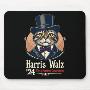 Alfombrilla De Ratón Wheimer 2024 Lincoln Cat Election Kamala Harris Wa