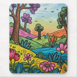 Alfombrilla De Ratón Whimsical Wonderland