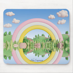 Alfombrilla De Ratón Whimy Fairtale Paisaje Almohadilla del Ratón