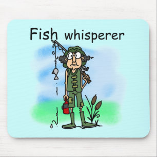 Alfombrilla De Ratón Whisperer de los pescados