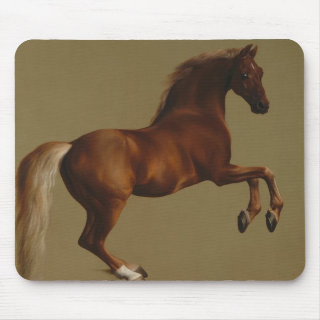 Alfombrilla De Ratón Whistlejacket the Horse (de George Stubbs) (Frente)