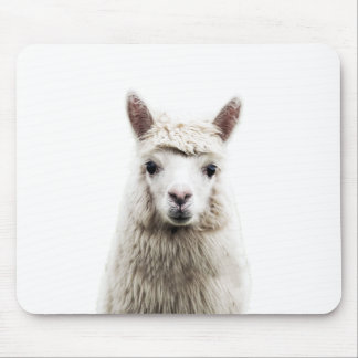 Alfombrilla De Ratón White Alpaca