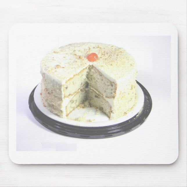 Alfombrilla De Ratón White Cake (Frente)