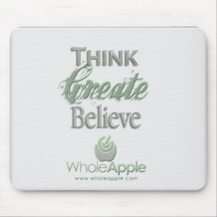 Alfombrilla De Ratón WholeApple Pensar-Crear-Cree Mousepad