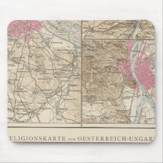 Alfombrilla De Ratón Wien, Prag, Mapa de BudaPest