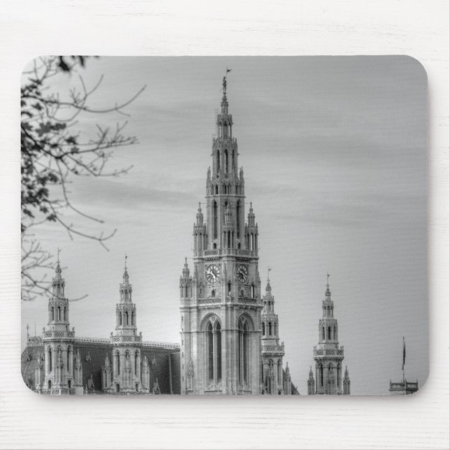 Alfombrilla De Ratón Wiener Rathaus (Frente)