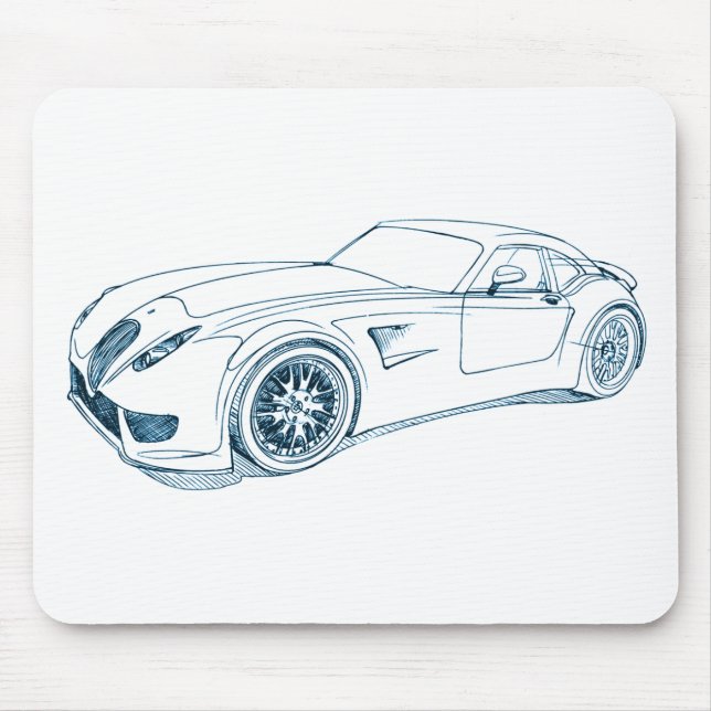 Alfombrilla De Ratón Wiesmann GT MF5 2008 (Frente)