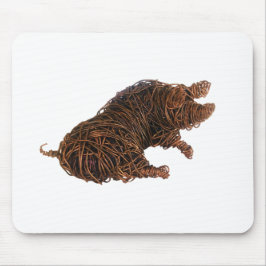 Alfombrilla De Ratón Wilbur - un cerdo con discernimiento.