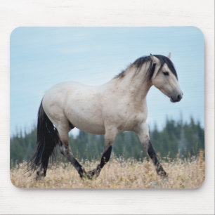 Alfombrilla De Ratón Wild Mustang Stallion