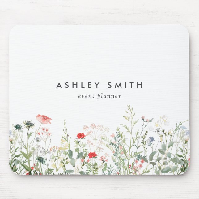 Alfombrilla De Ratón Wildflower Meadow (Frente)