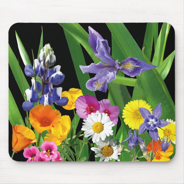 Alfombrilla De Ratón Wildflowers Mousepad (Frente)