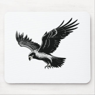 Alfombrilla De Ratón 🦅 Wildlife Majesty Falcon Strike Panel de diseño