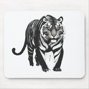 Alfombrilla De Ratón 🐅 Wildlife Majesty - Tigre en la almohadilla del