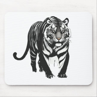 Alfombrilla De Ratón 🐅 Wildlife Majesty - Tigre en la almohadilla del